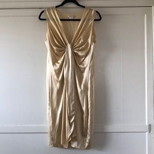 NWOT Silk fitted dress XS